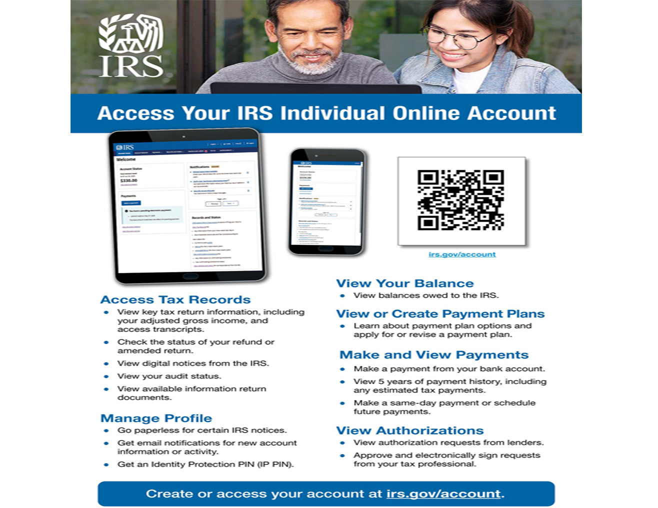 IRS account